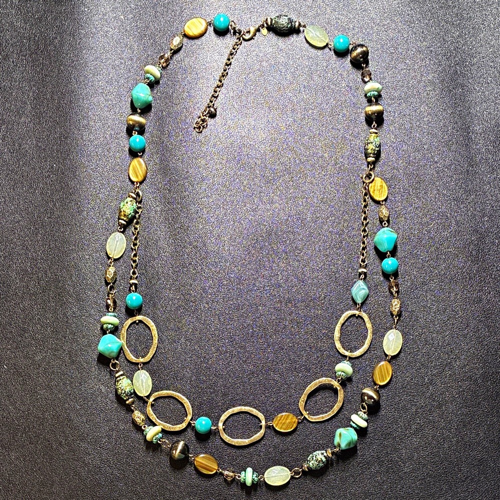 Premier Design - Bohemian Multicolor Stone Beaded Necklace